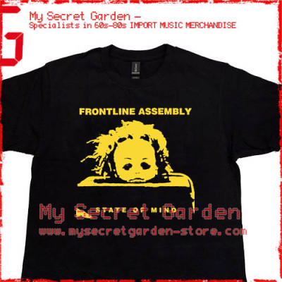 Frontline Assembly - State Of Mind T Shirt  Frontline Assembly - State Of Mind T Shirt
